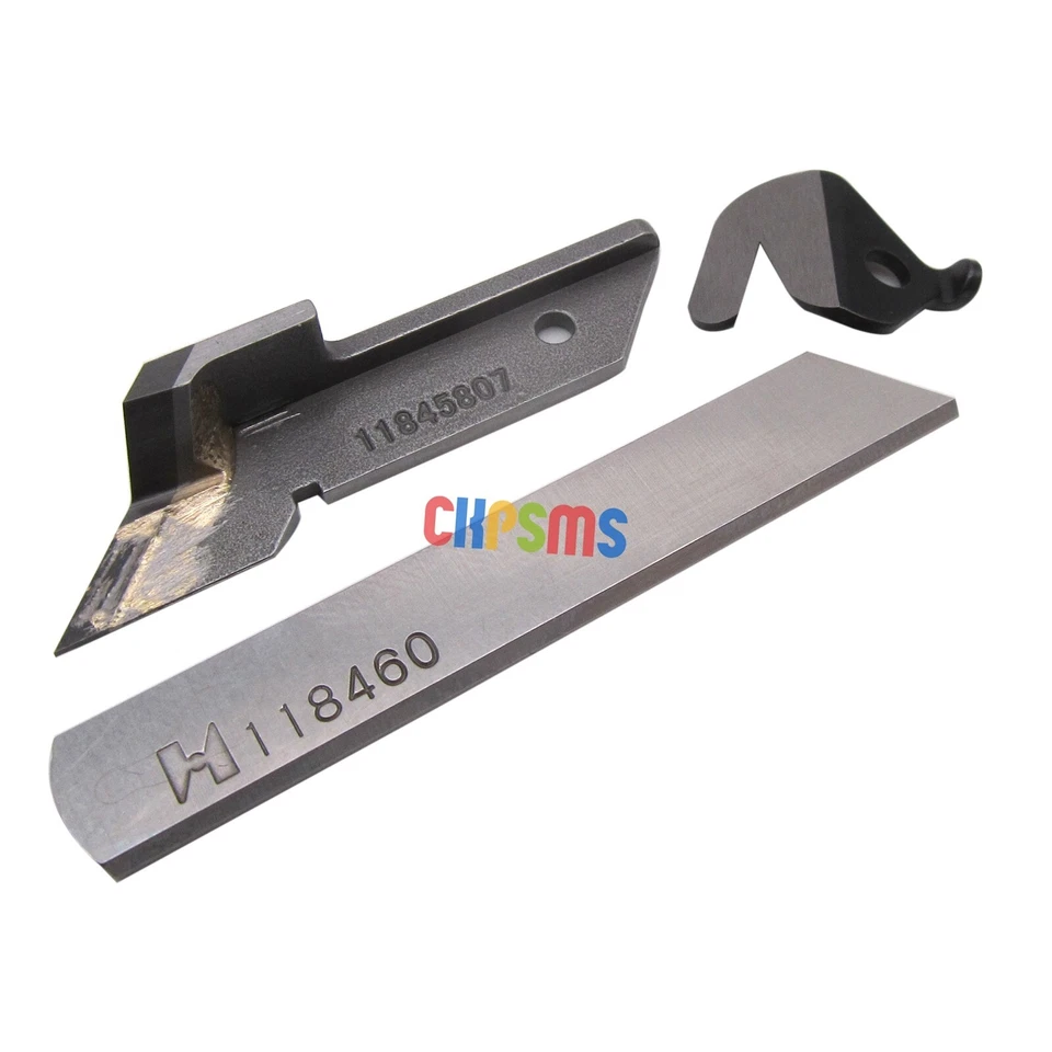 3 KNIFE SET FOR JUKI OVERLOCK MO-2504 MO-2516 MO-3604 MO-3616 MO-3904 MO-3914 - Image 2 of 2