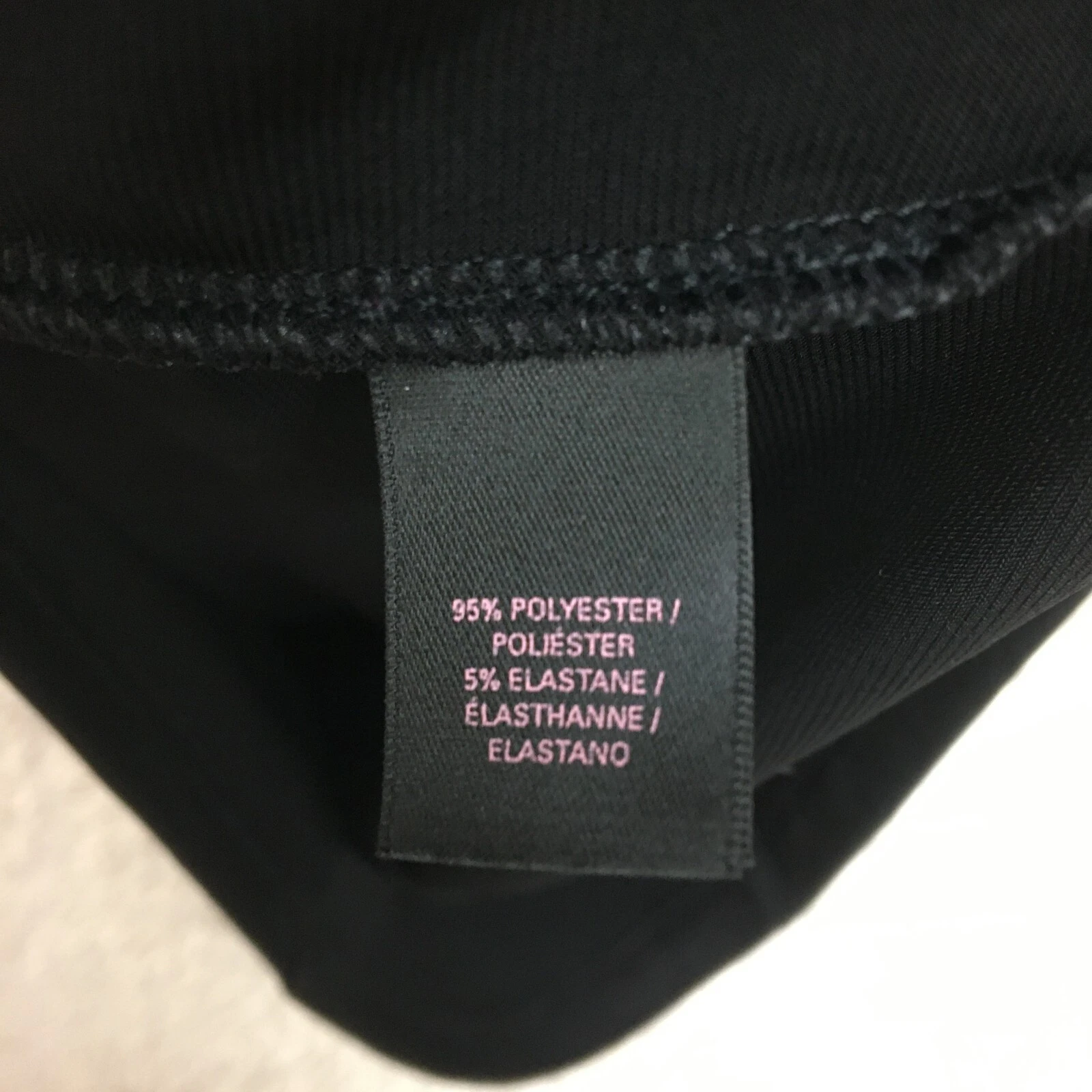 UNDERCOVER Abito Victorias Secret extra small donna nero mini scollo a V impreziosito elasticizzato
