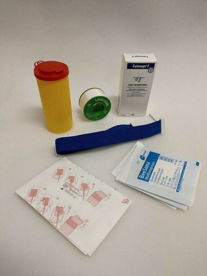 Zugangset IV Set Vasofix Notfallset Zugang Braunüle Set Safety inkl. 3 Vasofix