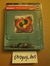 NEW Incredibles 2, Production Error READ , 4K Best Buy Steelbook, Disney PIXAR