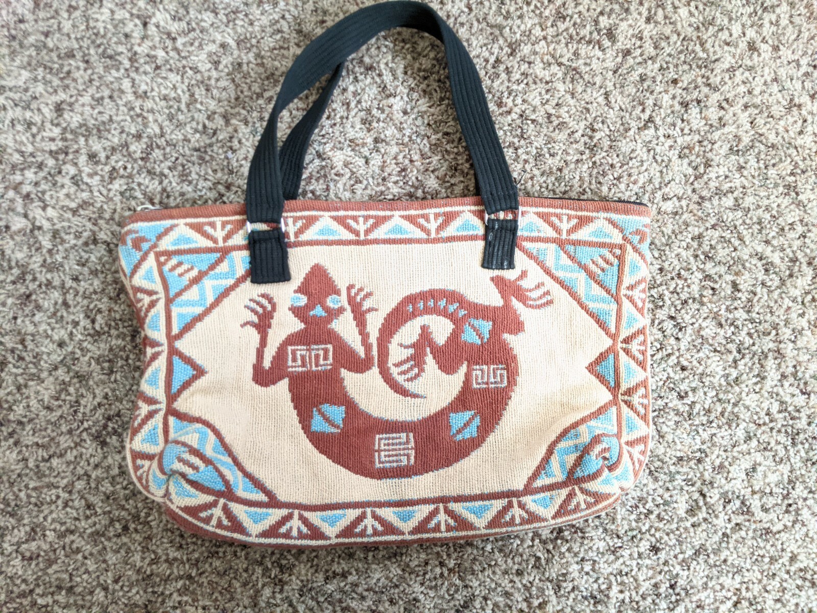 El Paso Saddle blanket Co Shoulder Messenger Bag Azte… Gem