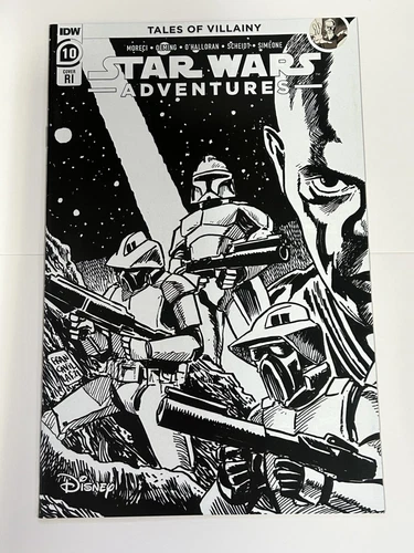 STAR WARS ADVENTURES #10 2021 NM 1:10 FRANCAVILLA COVER RI IDW COMICS b-443
