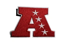 AFC Conference Football NFL Team Logo Embroidered 3in Iron / Sew-On Patch