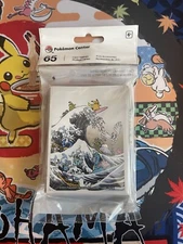 Pokemon WCS 2023 Yokohama Great Wave Pikachu Friends Deck Shield 65 Sleeves