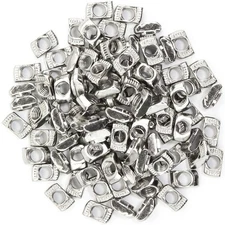 Sutemribor 100 Pieces 2020 Series T Nuts, M5 T Slot Nut Hammer Head Fastener ...