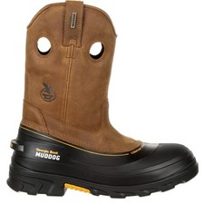Georgia Boot Muddog GB00243 Composite Toe Waterproof Wellington Work Boots
