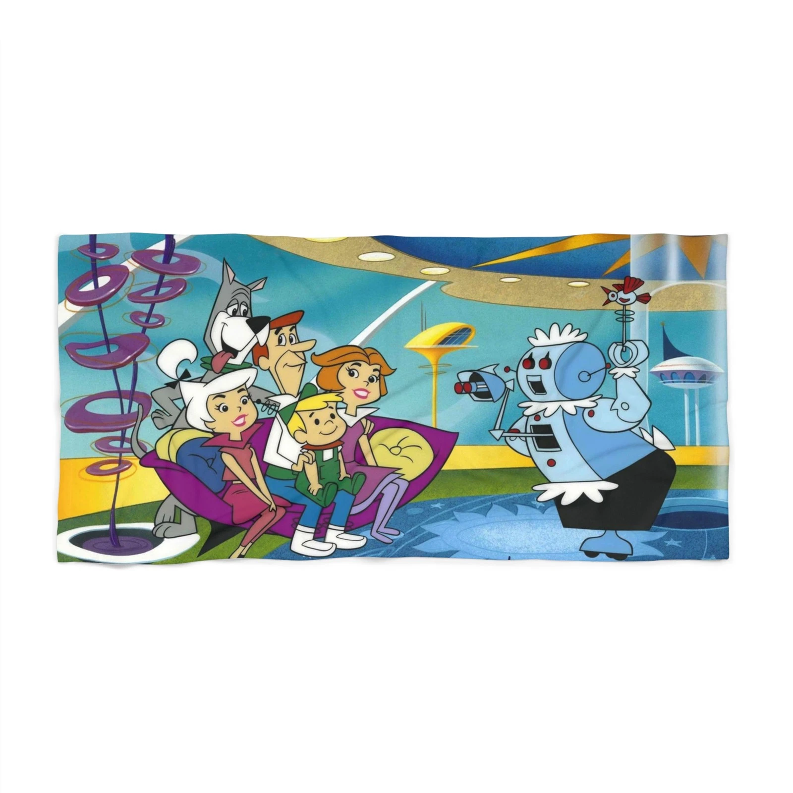 Jetsons Beach Towel