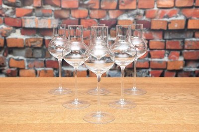 6x RIEDEL Sommeliers Steinobst Obstler Schnapsgläser Likörglas - super Zustand