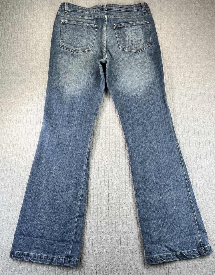 Burberry London extremely rare Bootcut Women (L) made/England whiskered jeans - Image 4 of 4