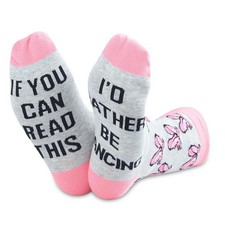 Dance Socks Dancer Dancing Gift for Dance Lovers Ballet Recitals Gift Dancing...