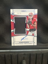 Panini National Treasures George Pickens Georgia  /49 RPA