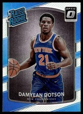 2017-18 Donruss Optic Prizm Damyean Dotson Rookie New York Knicks #166