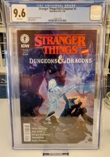 Stranger Things - Dungeons & Dragons #1 CGC 9.6 E.M. Gist Cover! *RARE*