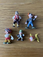 Disney Marx Disneykins Pinocchio Vintage 5 Figure Bundle