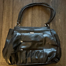 Miche Black Large Shoulder Bag Braided Handle...