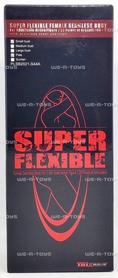 Super Flexible 女性 フィギュア 1/6スケール Super Flexible Female Seamless Body Small Bust Pale Figure 1:6