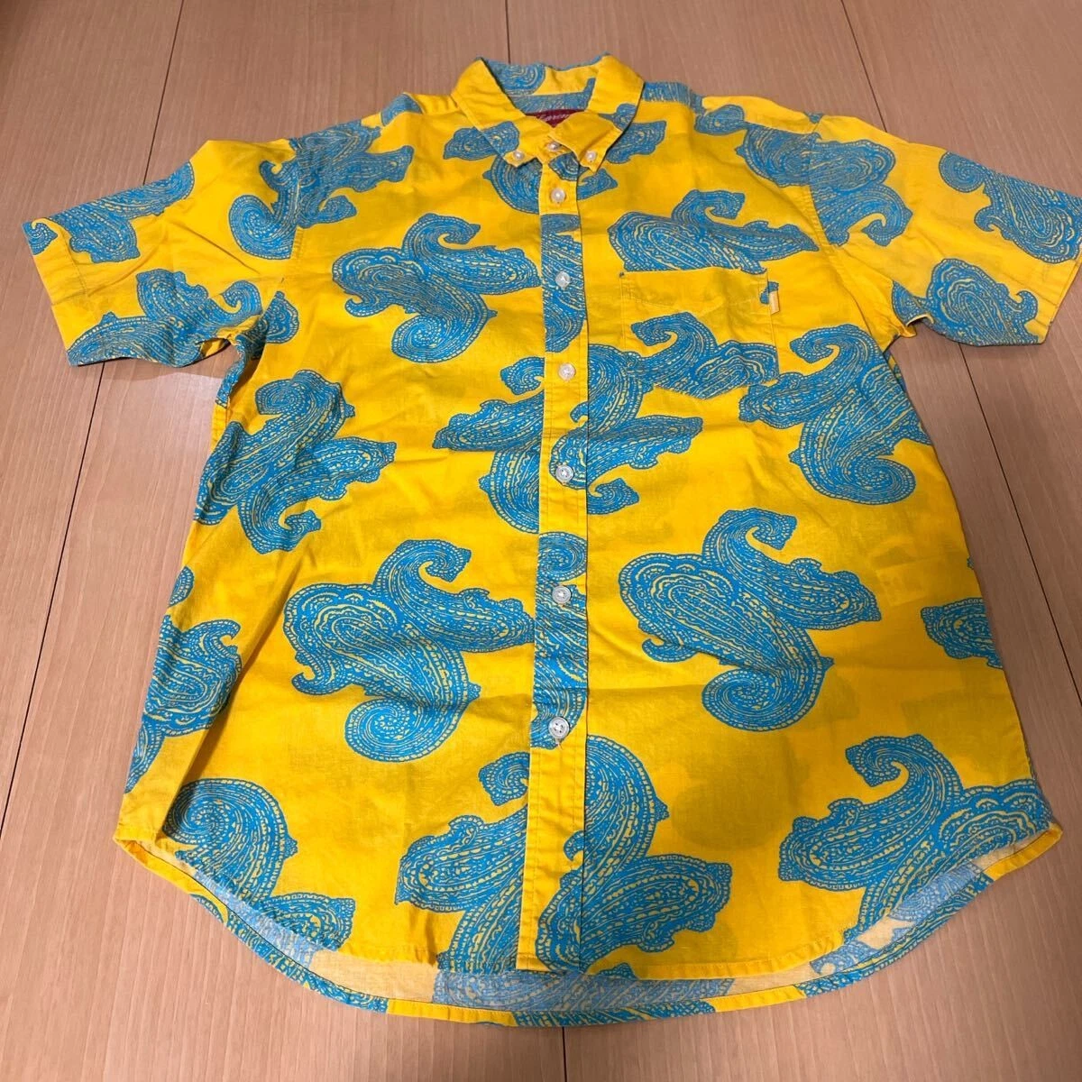 Supreme14SS Chemise Paisley Taille S Supreme Coton Multicolore Paisley Shirt Short