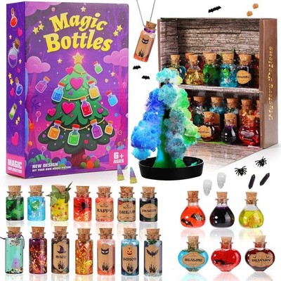 Zaubertrank Making Kit 20 Magic Mix Zaubertrank Flaschen