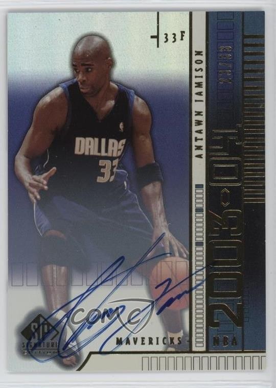 2003-04 SP Signature Edition Auto 23/33 Antawn Jamison #A18 Auto jg5