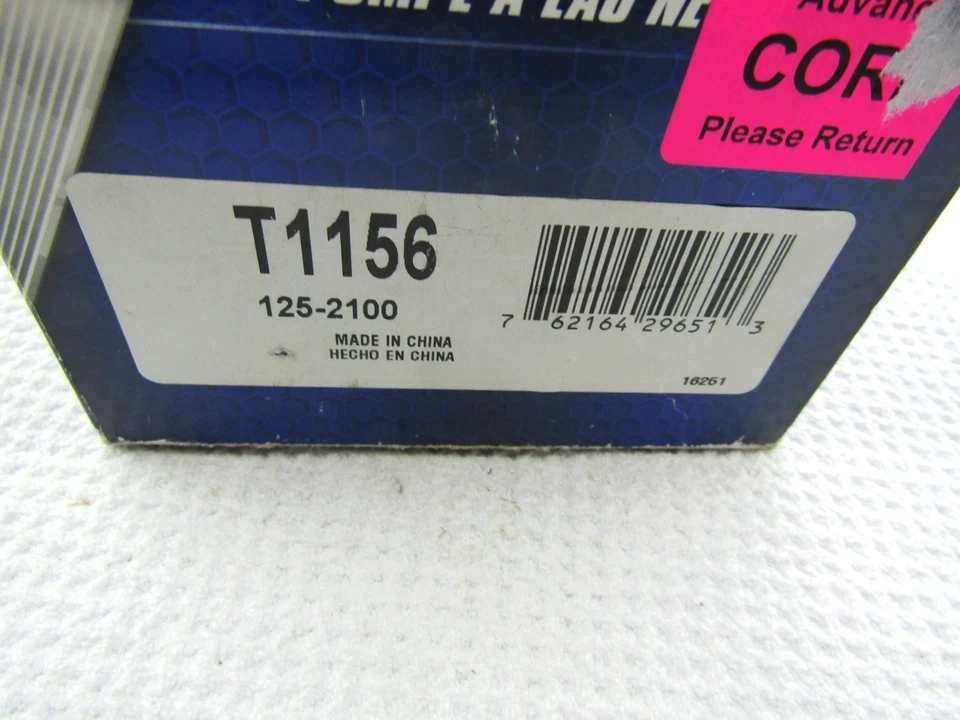 Bomba de agua T1156 CARQUEST Ford Contour Escape Escort Tribute Cougar Mystique Foto 4 de 4