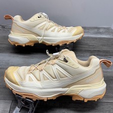 Salomon X Ultra 360 Edge Womens Hiking Shoes Cream Peach Size 7 No Insoles