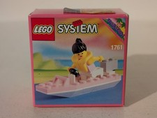 Lego System Paradisa 1761 Speedboat New In Box 1995 Slightly Damaged Box Read.  