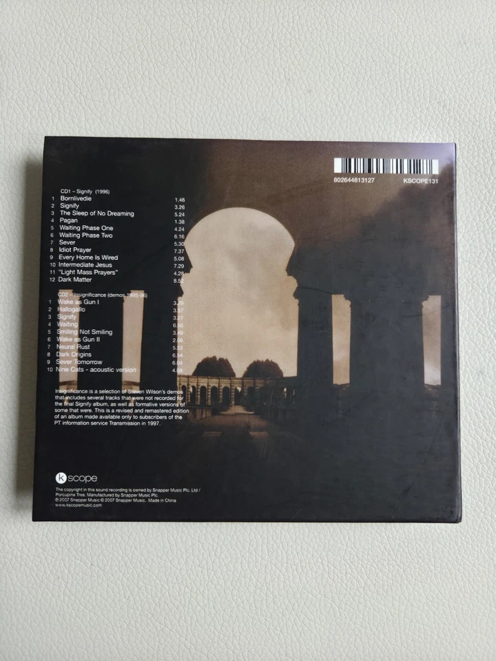 Porcupine Tree - Signify [DoCD, Reissue 2007] - Bild 4 von 4