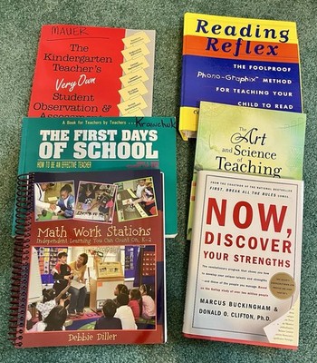 Teacher Resource Books Lot of 6. Great for new teachers!