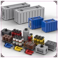 Construction Site Building Blocks Crane & Forklift STEM Engineering Kit for Kids