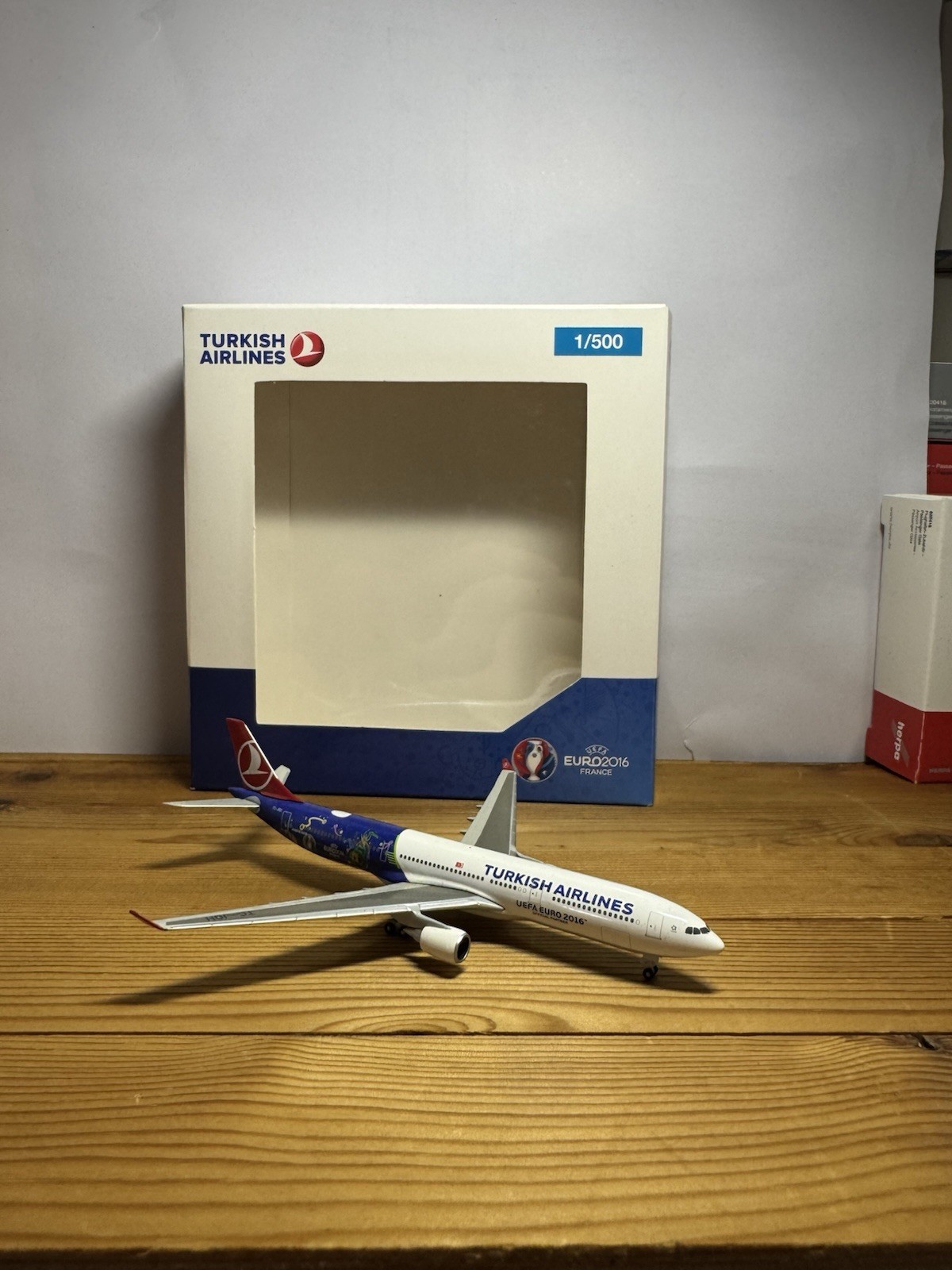 Herpa Wings Turkish Airlines Euro 2016 A330-300 TC-JOH 1:500 OVP