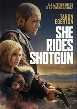 She Rides Shotgun (2025) New, Sealed, DVD