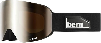 BERN Portable Adjustable Zeiss B-1 Goggle for Snowboarding, Black - Large Size