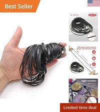 Essential 50PCS Rubber Belt Kit for Cassette Recorders - Maintain Perfect Sound