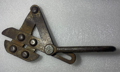 Vintage Western Electric Buffalo Grip No. 1 Cable Wire Puller Clamp Tool