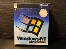 1998 Windows NT Workstation 4 - Empty custom design display box