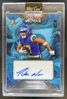 2023 Wild Card Metallix Puka Nacua WildMegafFractal Mojo Blue Auto #1/1