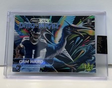 Cam Ward 2025 Wild Card Dino-Might Cam 2/7 Color Match Rainbow Dino Pro Look