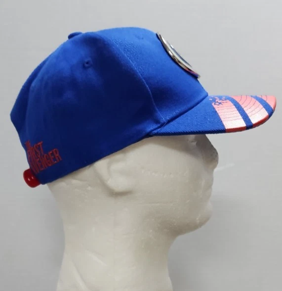 Marvel Captain America Ball Cap The First Avengers One Size Snap Back Foto 4 de 4