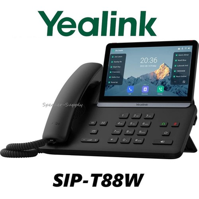 #ad #ad Yealink SIP T88W WiFi 6 IP Desk Phone w 7quot; Touchscreen YEA SIP T88W 1301226 $454.99