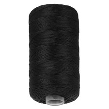 Nylon String Cord 1.5mm x 218 Yards Rope Braided Thread Beading Cord Black