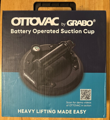 Grabo OTTOVAC Battery Operated Suction Cup... FREE S&H!