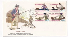 STAMP US SCOTT 1720a "Skilled Hands For Independence" 13 CENT 1977 FDC - B