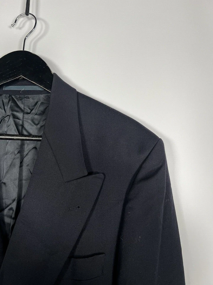 HUGO BOSS WOOL BLAZER Jacket - 40R - Navy - Great Condition - Men’s - Image 2 of 4