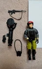 G.I. Joe 1988 Night  Force Sneak Peek Missing Microphone Vintage Has Ro