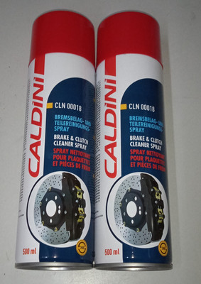 2x 500ml Bremsenreiniger Teilereiniger Entfetter  Auto Reiniger Dose Caldini