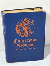 Vintage charles dickens christmas stories boo...
