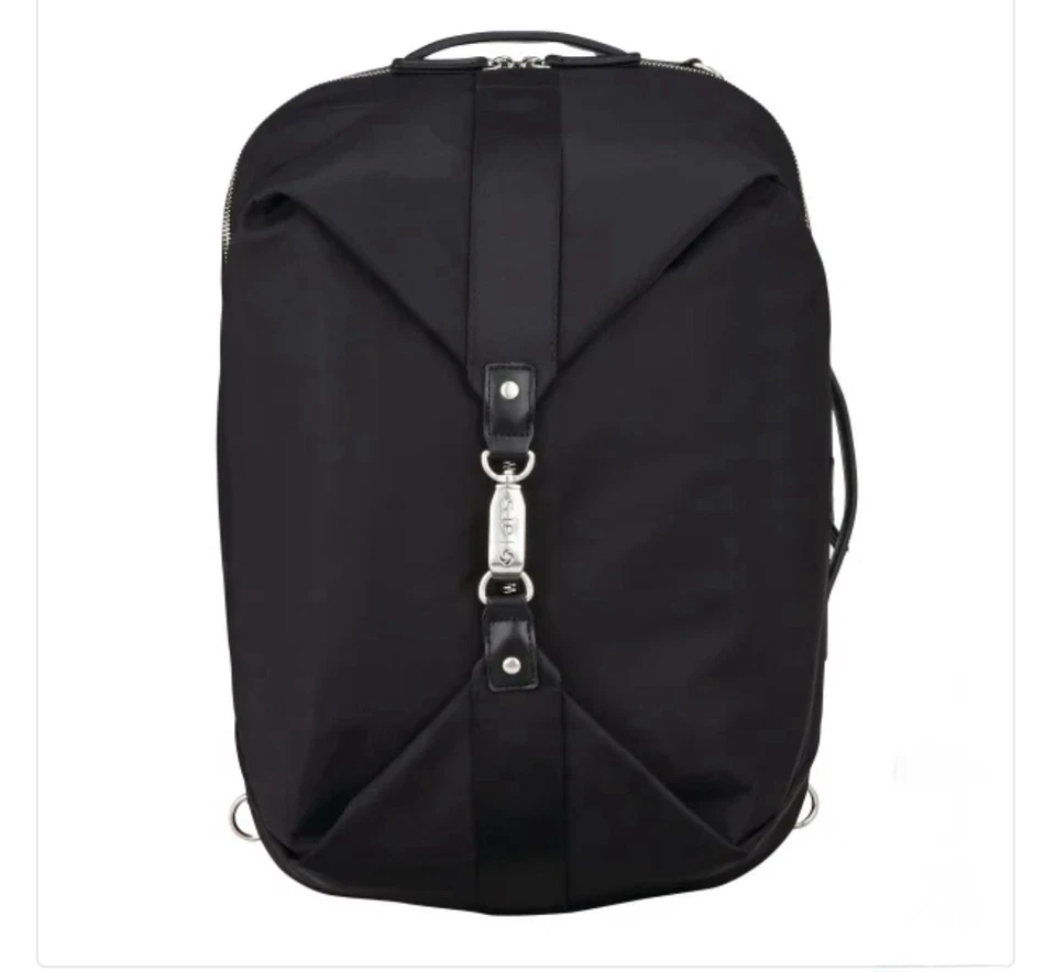 Samsonite SJP Sarah Jessica Parker Convertible Duffel Travel Bag Black Shoeful - Image 3 of 4