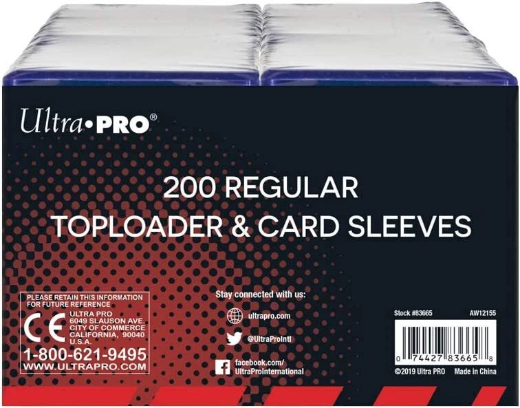 200 Ultra Pro 3' x 4' Toploader + 200 Hüllen - Bild 3 von 3