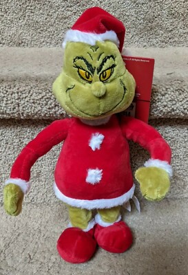 Dr. Seuss Mr. Grinch Singing Animated Plush Waddler Christmas Gemmy NWT C Video