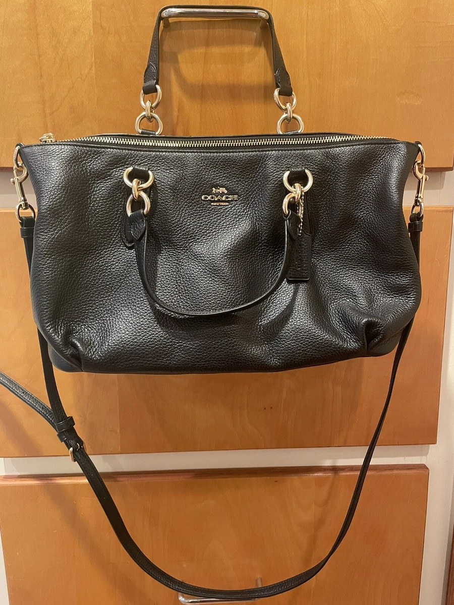 Coach ally satchel black outlet